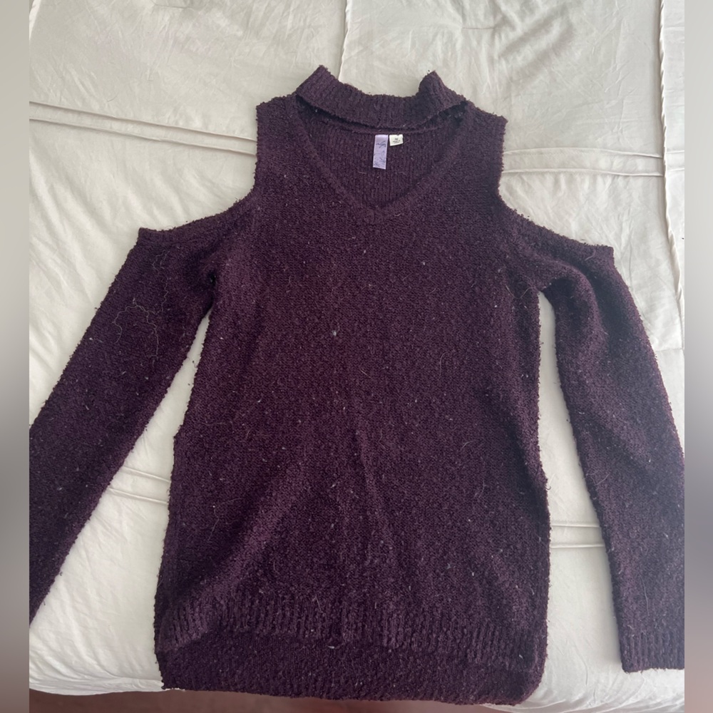 Purple Francesca’s sweater